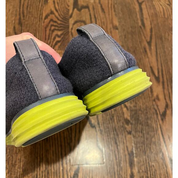 Cole Haan Original Grand Wool Wingtip Oxford Blue Men's Size 9.5 - Picture 4 of 7